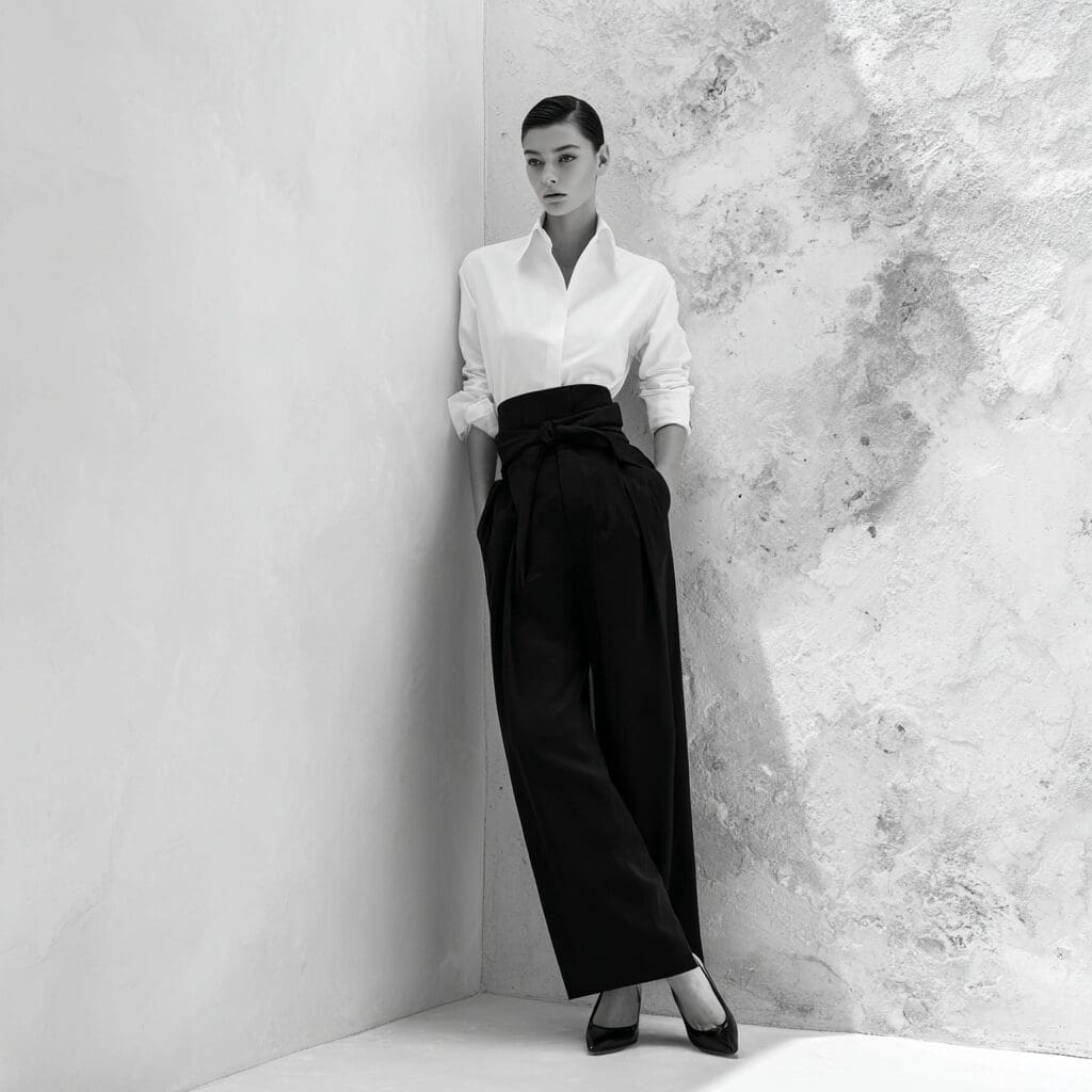 After seasons of bold prints, many brands are focusing on simple shapes and high-quality fabrics. Therefore, investing in basics like a crisp white shirt or tailored black pants will keep your look polished.